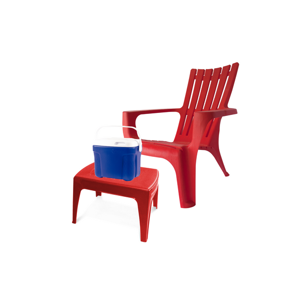Combo Playero (2 Sillas Nautica + Mesa Centro + Nevera 8lt)
