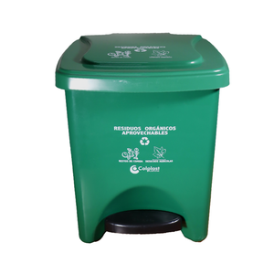 Papelera Cuadrada Pedal 22 LT