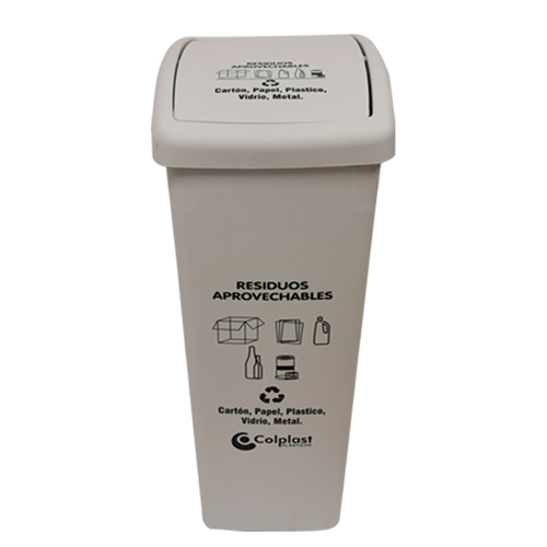 Papelera Plana 55 LT